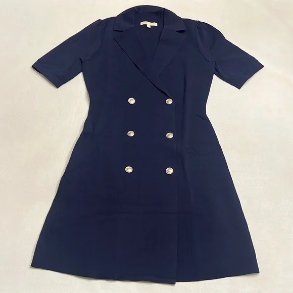 Maje Ralazer Double Breasted Dress Mini